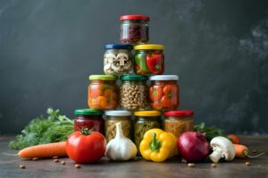 jars of pickles